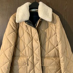 AUTHENTIC Burberry Diamond Quilted Jacket, Size Small